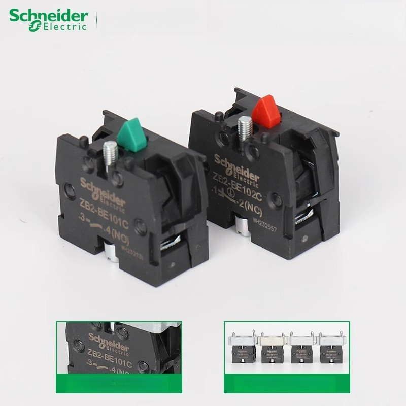 10 Pcs Schneider Zb2Bz101C Zb2Bz102C Zb2Bz103C Zb2Bz105C Zb2Be101C Zb2Be102C Zb2Bz21C Self-Locking