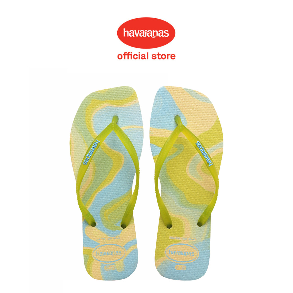 [ONLINE EXCLUSIVE] Havaianas 9256 Slim Square Jelly Buttercream - Sandal Wanita