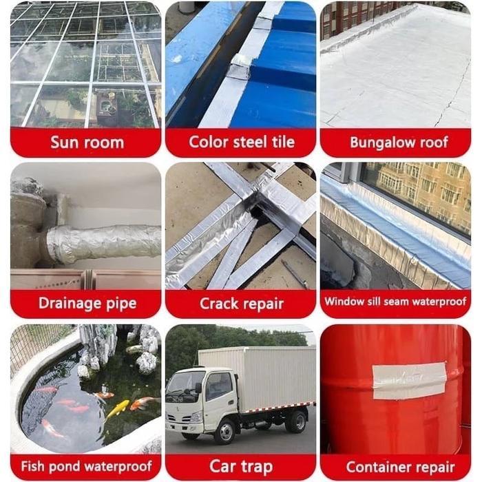 Promo Waterproof Tape, Aluminum Tape, Leakproof Tape, Roof Leakproof Tape, Ready-Made Tape