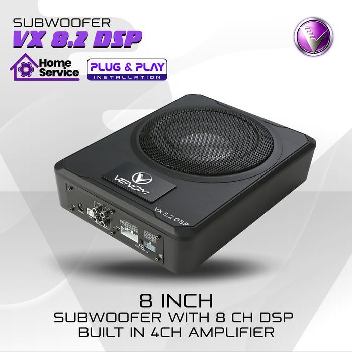 Venom Vx 8.2 Dsp (Sub Kolong 8 Inch Built In Dsp) Speakers Speaker