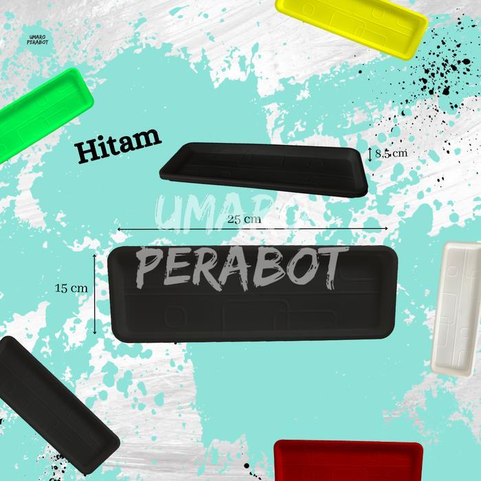 Tatakan Pot Panjang 50 / Alas Pot Panjang / Pot Tanaman / Pot Bunga / Pot Plastik / Umaro Perabot