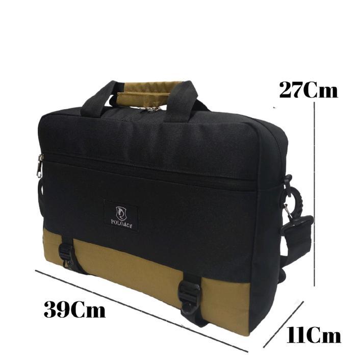 Tas Ransel Laptop Multifungsi 3In1 Selempang Jinjing Polo Ace 9108 Pria