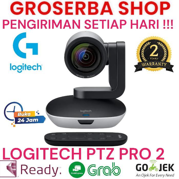 Logitech Cc2900Ep Ptz Pro 2 - Webcam Logitech Ptz Pro 2 Kamera Video Garansi Resmi
