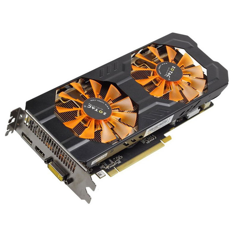 ZOTAC GTX 760 2GB Graphics Cards GeForce GPU GTX760 2GD5 Video Card 256Bit GDDR5 GTX760-2GB for nVID