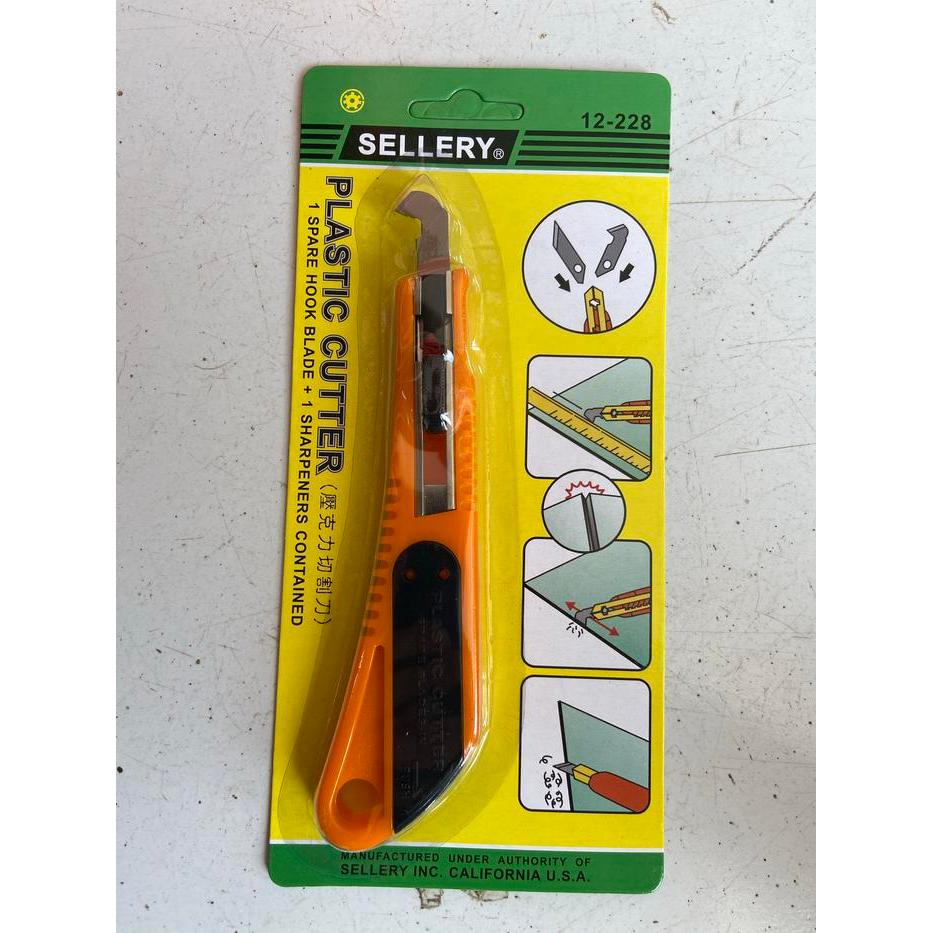 Plastic Cutter / Pisau Potong Akrilik / Cutter Pisau Acrylic Sellery