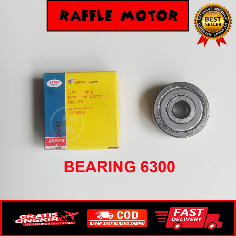 ASPIRA BEARING 6300 ZZ. LAHER 6300 2Z