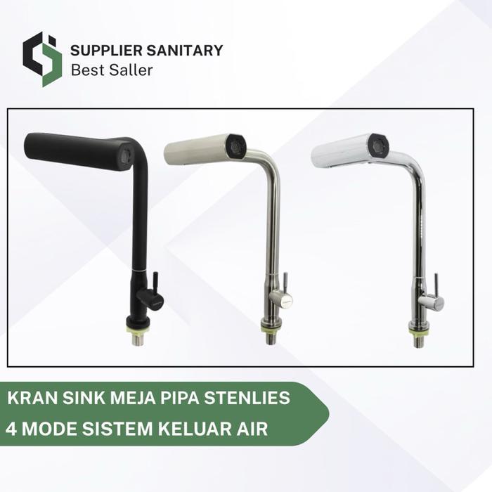 Onda Waterpro Sanitary - Kran Wastafel Cuci Piring Tanam Stainless/Kran Cuci Piring Tanam Air