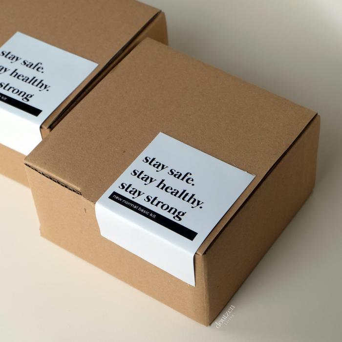 New Normal Hampers Basic Kit Hand Sanitizer Souvenir Hadiah Wisuda