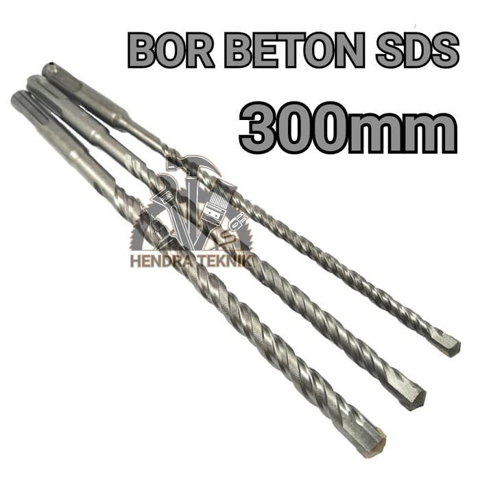 BOR BETON SDS 8MM 10MM 12MM PANJANG 300MM MATA BOR SDS PLUS 30cm MURAH