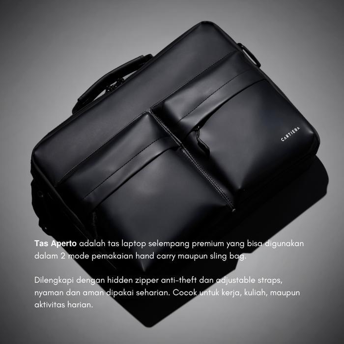 Eiger - Aperto Tas Selempang Laptop Pria Shoulder Bag Tas Kerja Kantor Laptop 14 Inch Premium