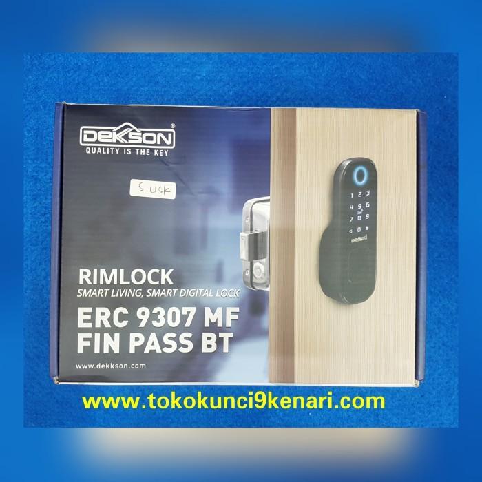 Terbaru Kunci Digital Dekson Rimlock Erc 9307 Mf Smart Lock Dekson Black