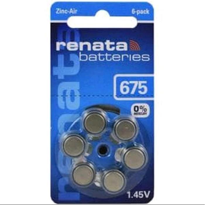 Baterai Alat Bantu Dengar Ag5/Ag3/Ag13/Battery Hearing Aid Renata Za13/Za10/Za312/ Batre alat bantu