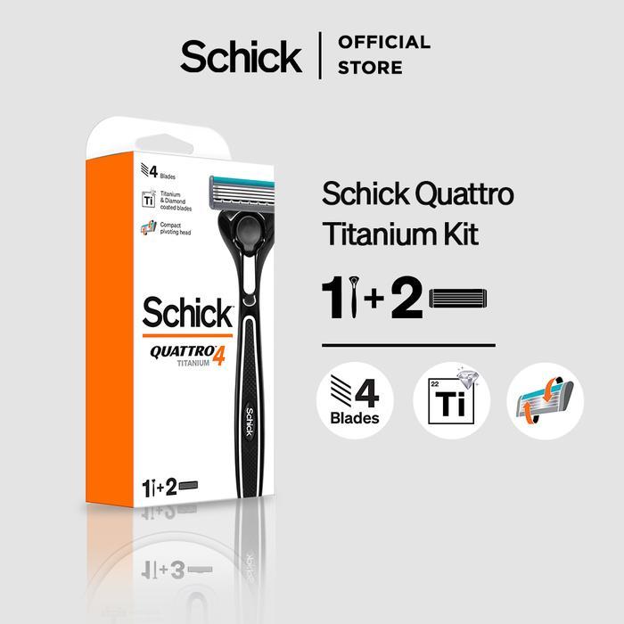 Schick Alat Cukur Quattro Titanium Kit