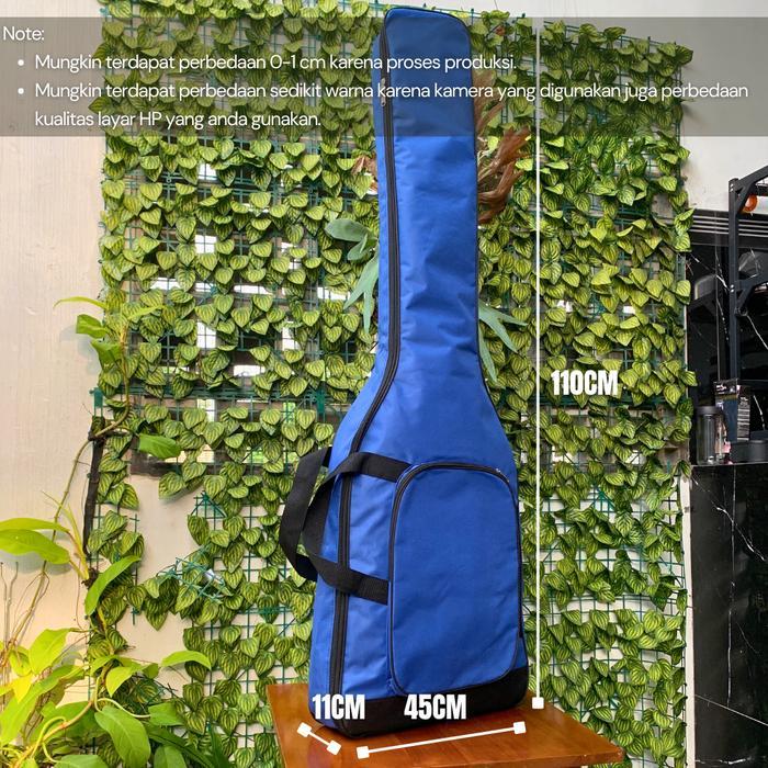 Tas Gitar Listrik Ransel -Softcase Melodi Tahan Air Ringan