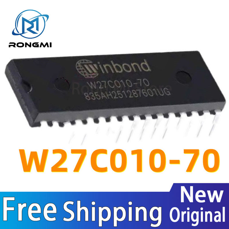 10pcs/lot W27C010-70 W27C010 DIP32 27C010 W27C01-70 W27C010-15 W27E010-70