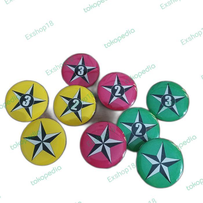 TERLARIS Pin Bros Bintang Tahunan Pramuka Resin - Pin Aksess Pramuka READY STOCK