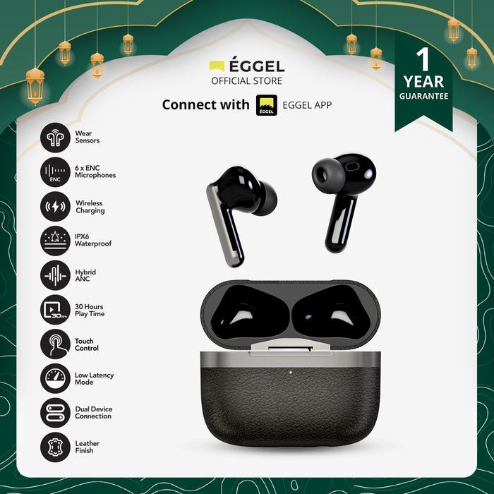 Eggel Quietbuds 3 Hybrid Anc + Enc Tws Bluetooth Earphone