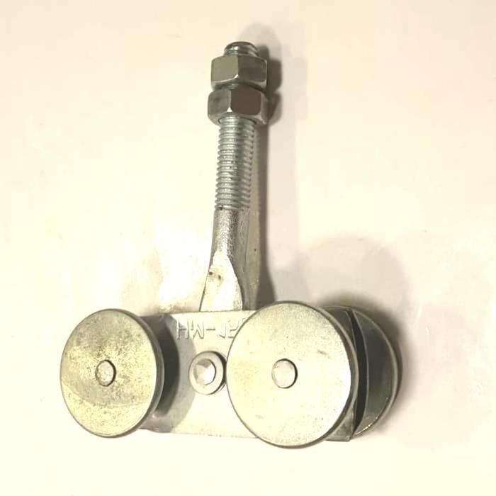 New Best Quality 100% Original Roda Pintu Gantung Atas Double Roda Pintu Atas Roda Pintu Henderson