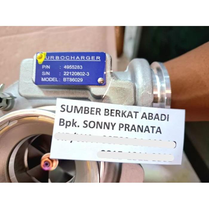 TURBOCHARGER 4040574 4936513 4955283 MODEL HE221W BT86029 HE-221W BT-86029 HE 221WBT86029-QSB