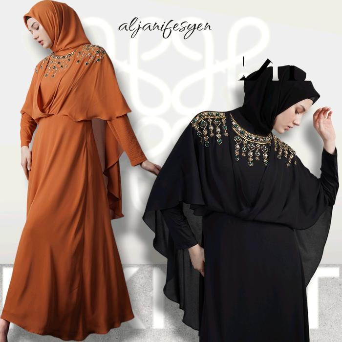 Abaya Hikmat Fashion Original EA3495 / Kaftan