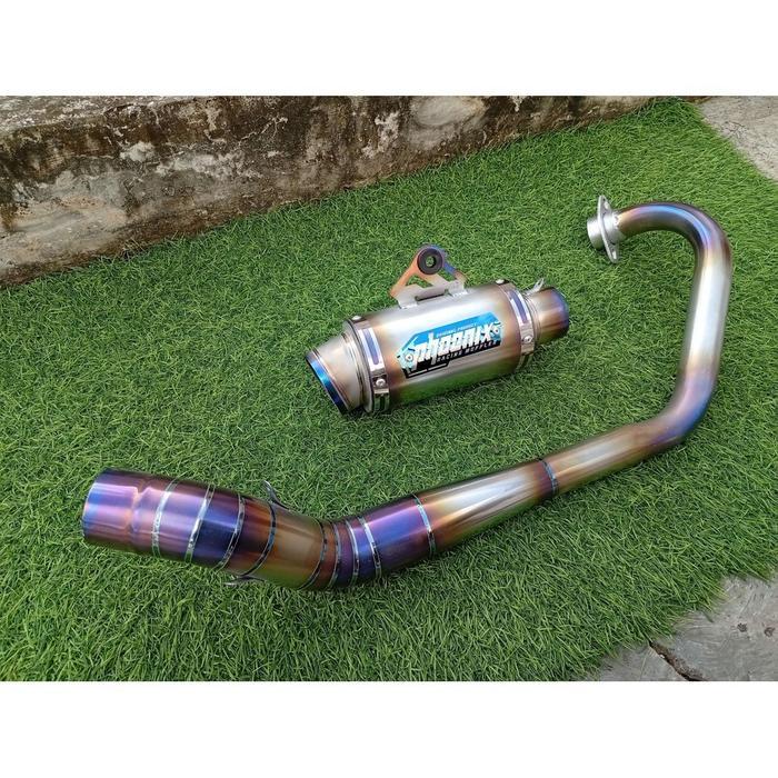 Knalpot Titanium Kompetisi Ffa 150Cc - 200Cc Mx King Mx Old Mx New Satria Fu - Original Phoenix