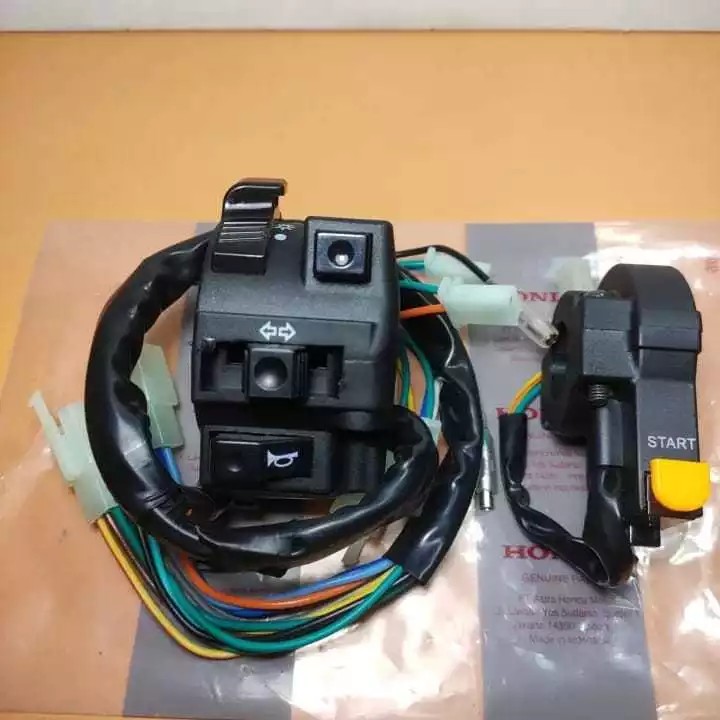 holder saklar kiri kanan set Honda Supra x lama Supra fit lama saklar kiri saklar kanan Supra lama