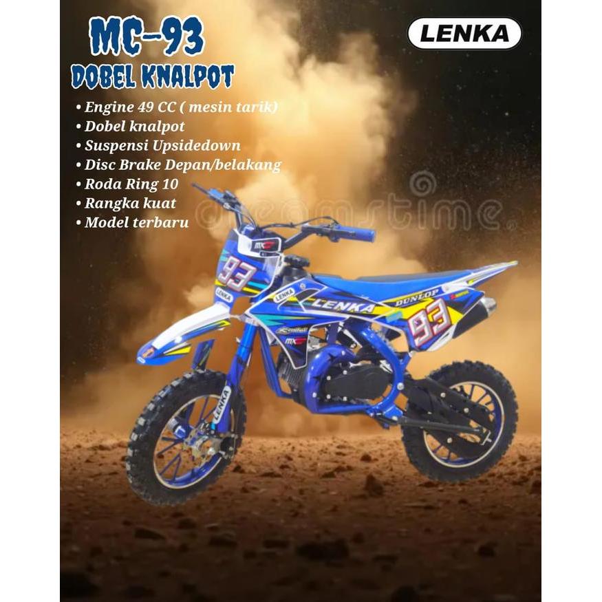 Motor Mini Trail Lenka MC 93 l Mini Trail Motor Anak