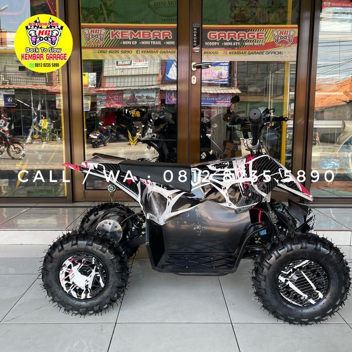 Mini Atv Gorent 50cc Elektrik 1000W Model Terbaru 2024