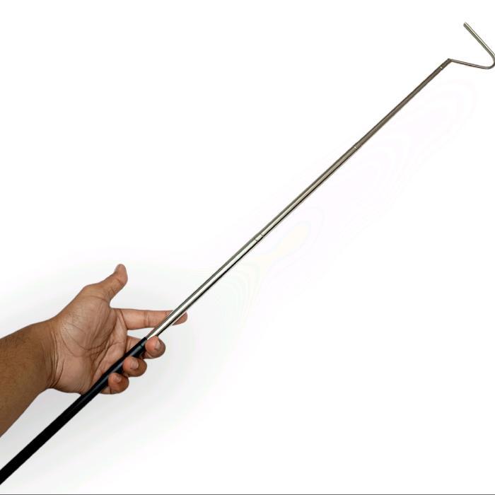Snake Hook Nomoy Pet 1 Meter Pengait Ular Snake Hook Black Portable Alat
