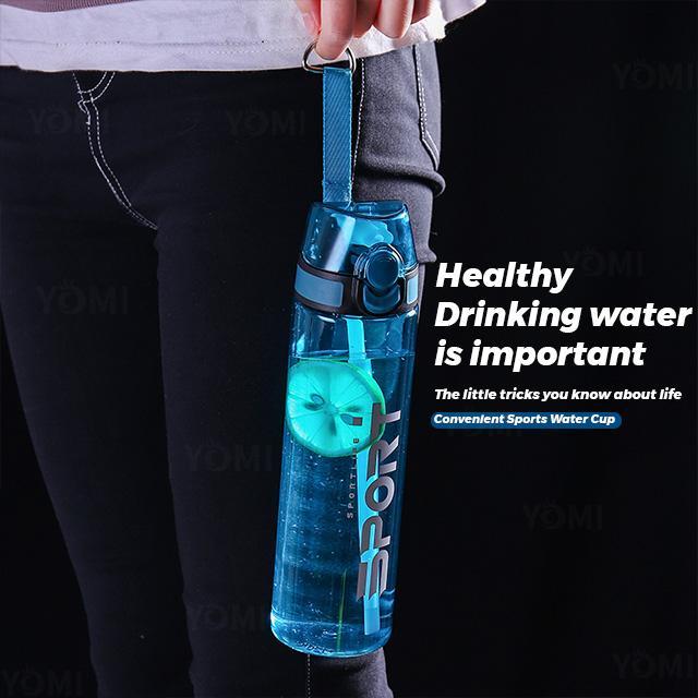 Yomi - Botol Minum -1323/700Ml Penutup Peluru Sport Botol Minum/Water Bottle/Botol Penyimpanan/Botol
