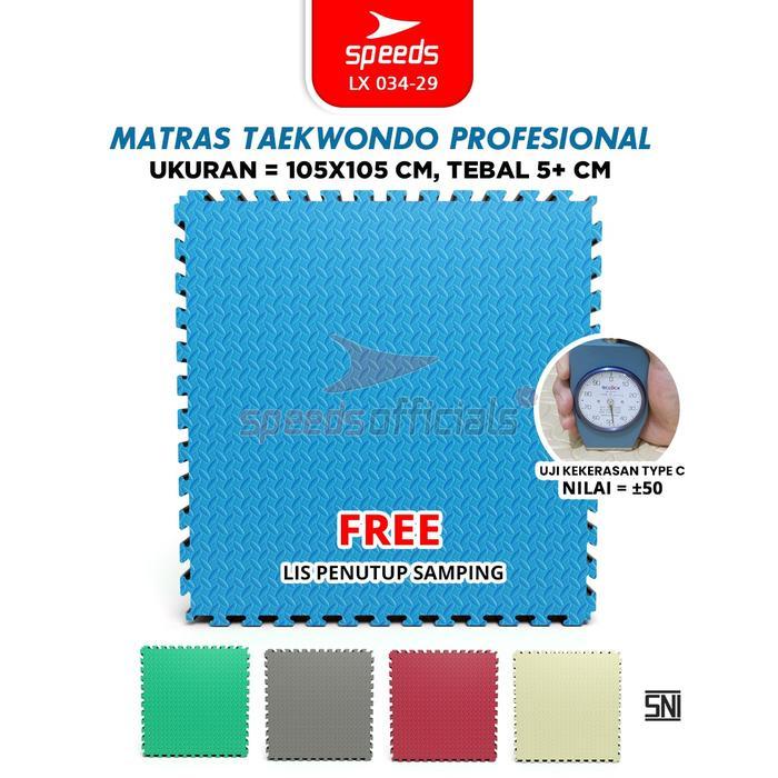 SPEEDS Matras Takewondo Muaythai Evamat Tebal Bela Lantai Pelindung Diri Eva Puzzle Karate Matras