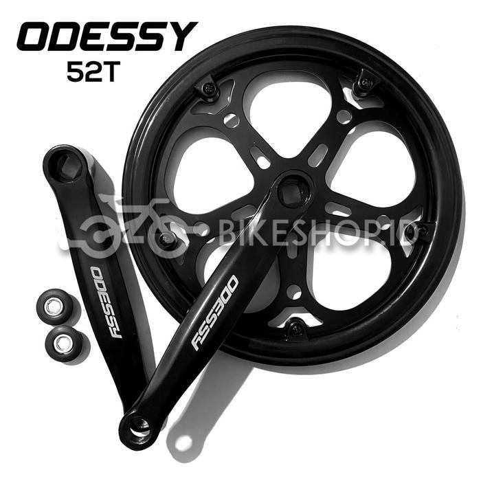 Promo Gir Gear Crank Sepeda Odessy 52T Single Lipat Minion Chainwheel