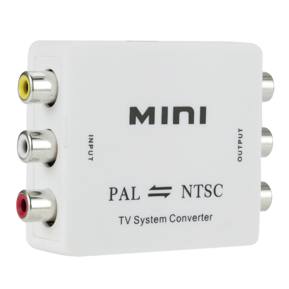 Mini PAL NTSC Bi-direction TV System Converter Switcher PAL to NTSC NTSC to PAL Dual-Way TV
