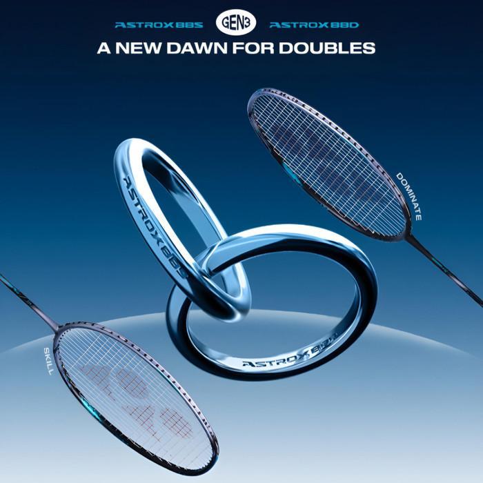 New Raket Badminton Yonex Astrox 88S / 88 S Pro 3Rd Gen Silver Black Pasti Ori