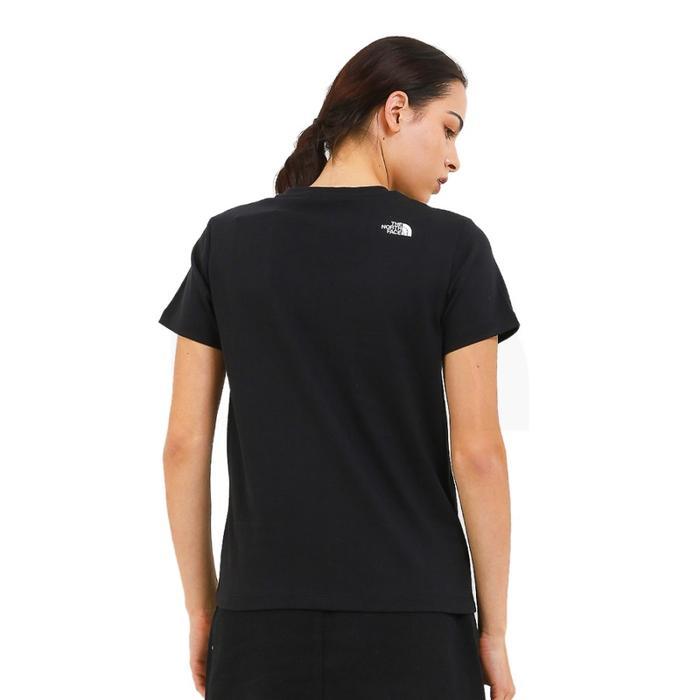 Termurah Kaos The North Face Women Half Dome Short Sleeve Tee Cotton Original TNF Black Hitam Paling