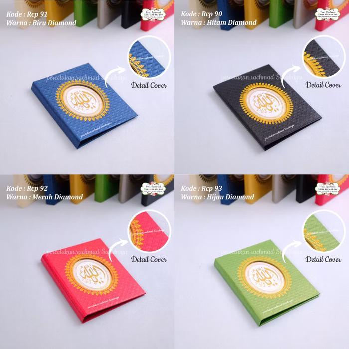 Cover yasin RCP Diamond -Sampul Hardcover