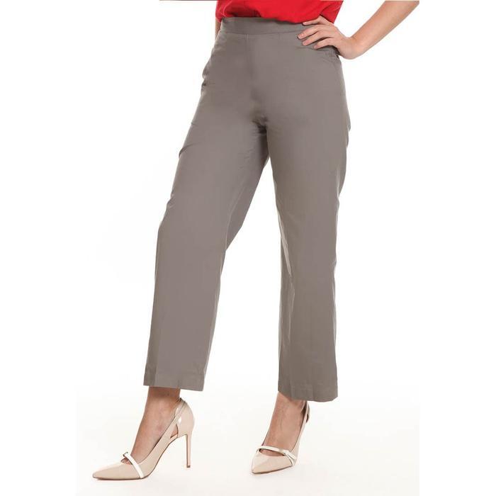 Basix - Burton Pants Cream - Celana Panjang Krem Pinggang Karet