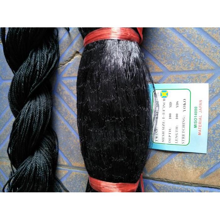 Jaring burung hitam lebar 3 meter panjang100 meter