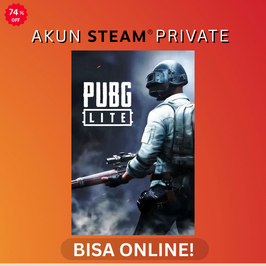 PUBG Lite - Steam PC Original - Akun Private Online