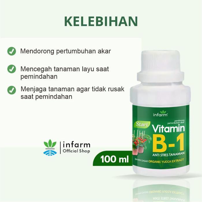 INFARM - INFARM VITAMIN B1 NUTRISI TANAMAN 100 ML