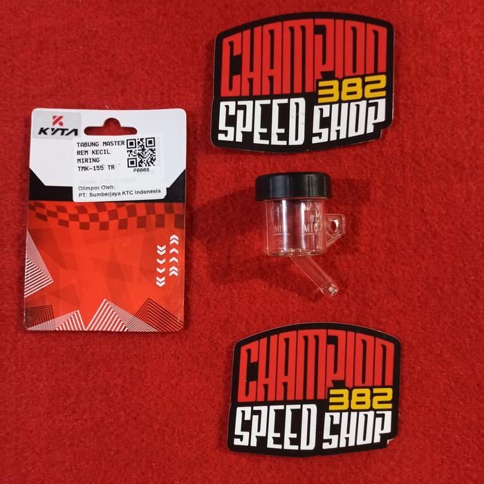 TABUNG MINYAK REM KECIL MIRING KYTA KTC KYTACO TRANSPARAN CLEAR BENING