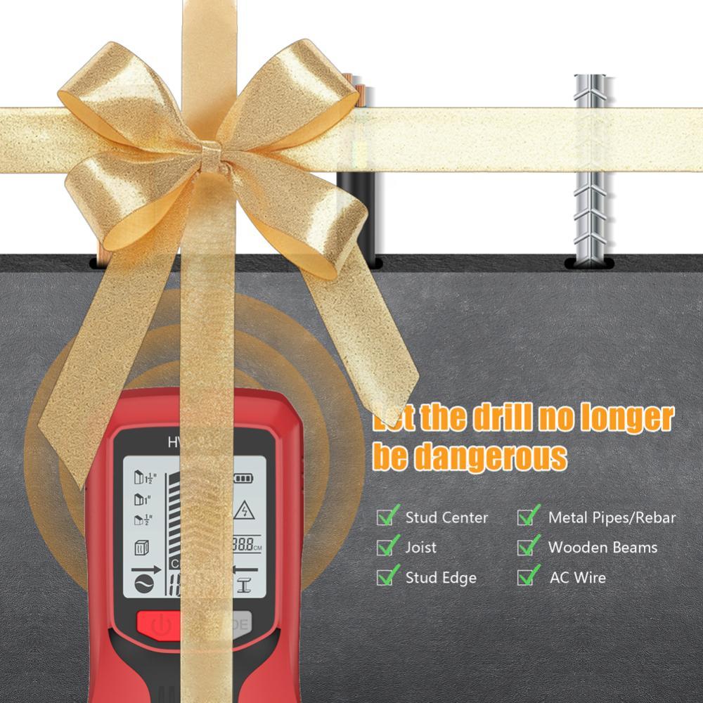 6 in 1 Smart Stud Finder Wall Scanner Stud Finder Wall Detector Stud Finder Tool for Wood Magnetic