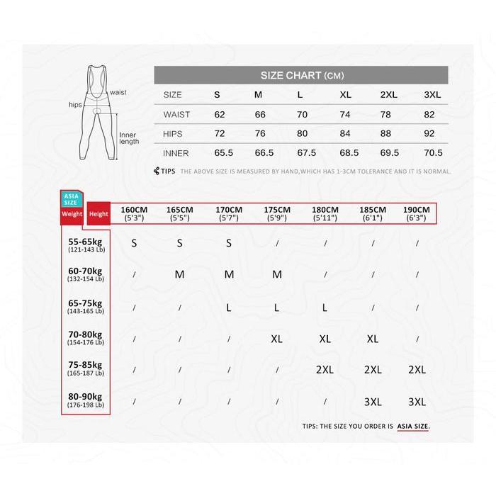 Celana Sepeda Bib Panjang Santic - Wind M8C04101Er