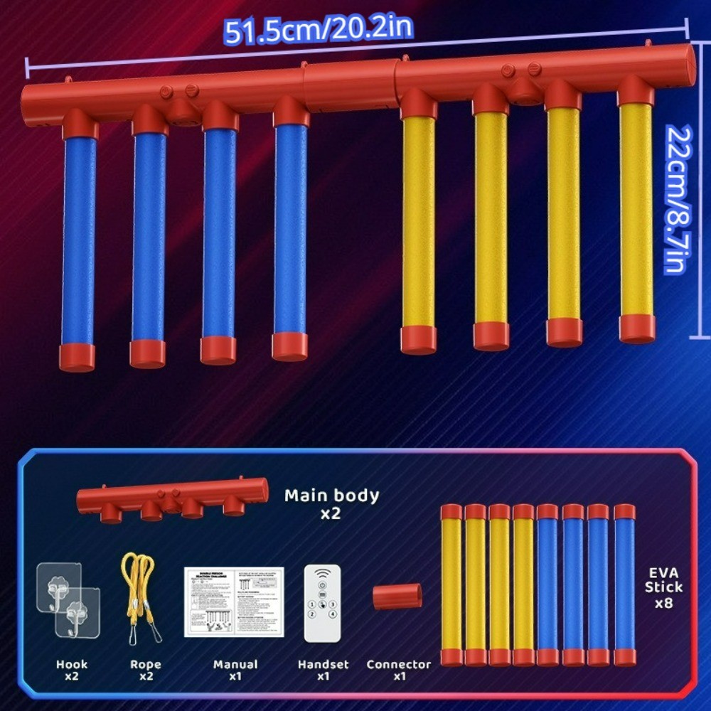 Latest 2-Player Challenge Drop Sticks Game Kids Stick Catching Toy Training Reaction Ability