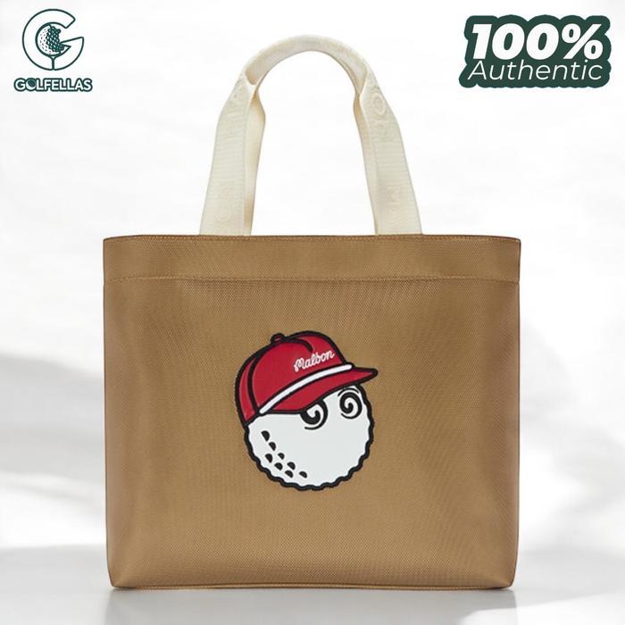 Malbon Golf Malbon Daily Life Small Tote Bag Tan