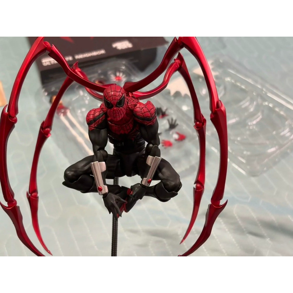 In Stock MessToys Superior Spiderman Figure Mess Toys Superior Spider Man Action Figure CT Toys