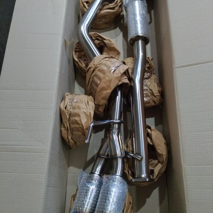 knalpot HKS legalmax muffler toyota innova reborn, all new fortuner tahun 2015-2025