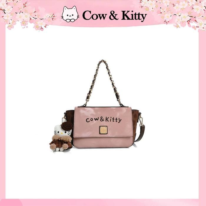 [Exlusive Titkokshop] Tas Selempang Cow Kitty Box Premium Wanita 7166 Terbaru