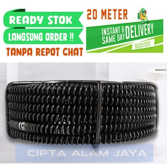 Spiral 16MM untuk Mesin Pipe Drain Cleaner - 20 Meter