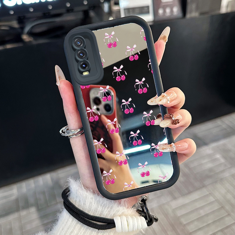 Casing Hp untuk VIVO Y20 Y20s Y20i Y20t Y20G Y12s Y12a Y11s Y30G Y33t Y33s Case Casing ceri pola Sil